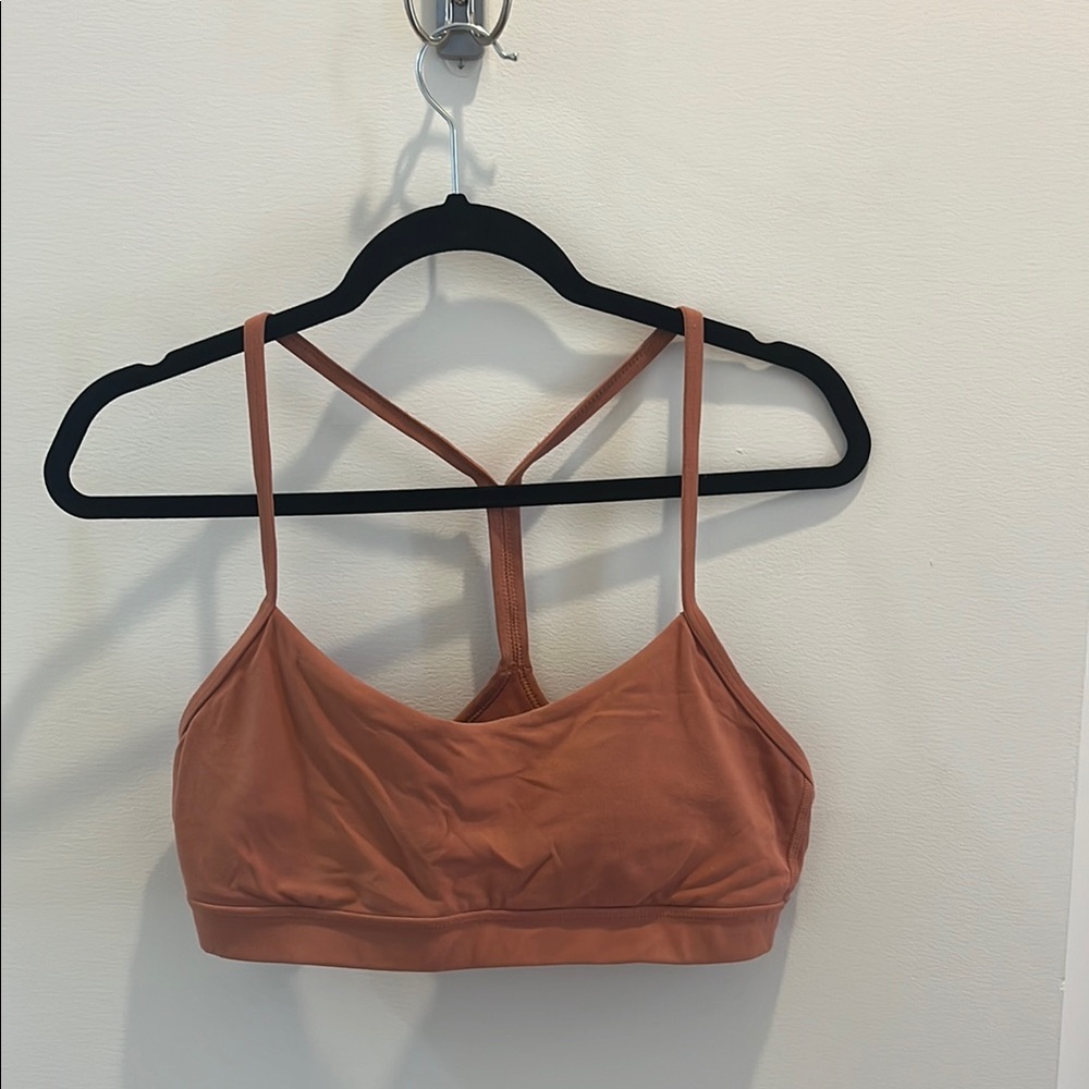 Lululemon Tan Racerback Bra Intimates & Sleepwear